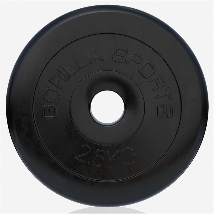 Halterschijf 2,5 kg Rubber