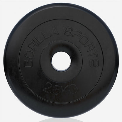 Halterschijf 2,5 kg Rubber