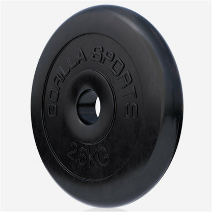 Halterschijf 2,5 kg Rubber