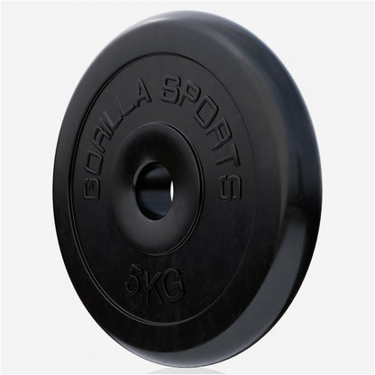 Halterschijf 5 kg Rubber