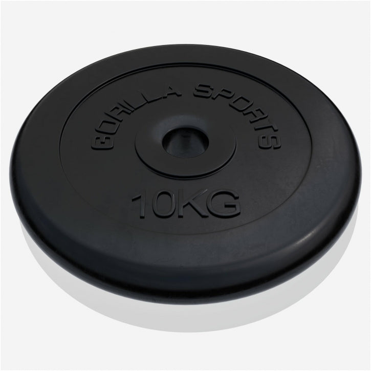 Halterschijf 10 kg Rubber