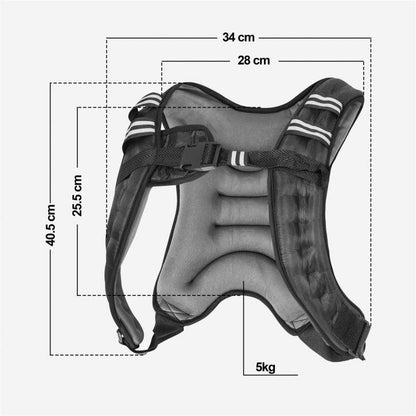 Weighted vest Allround 5 kg