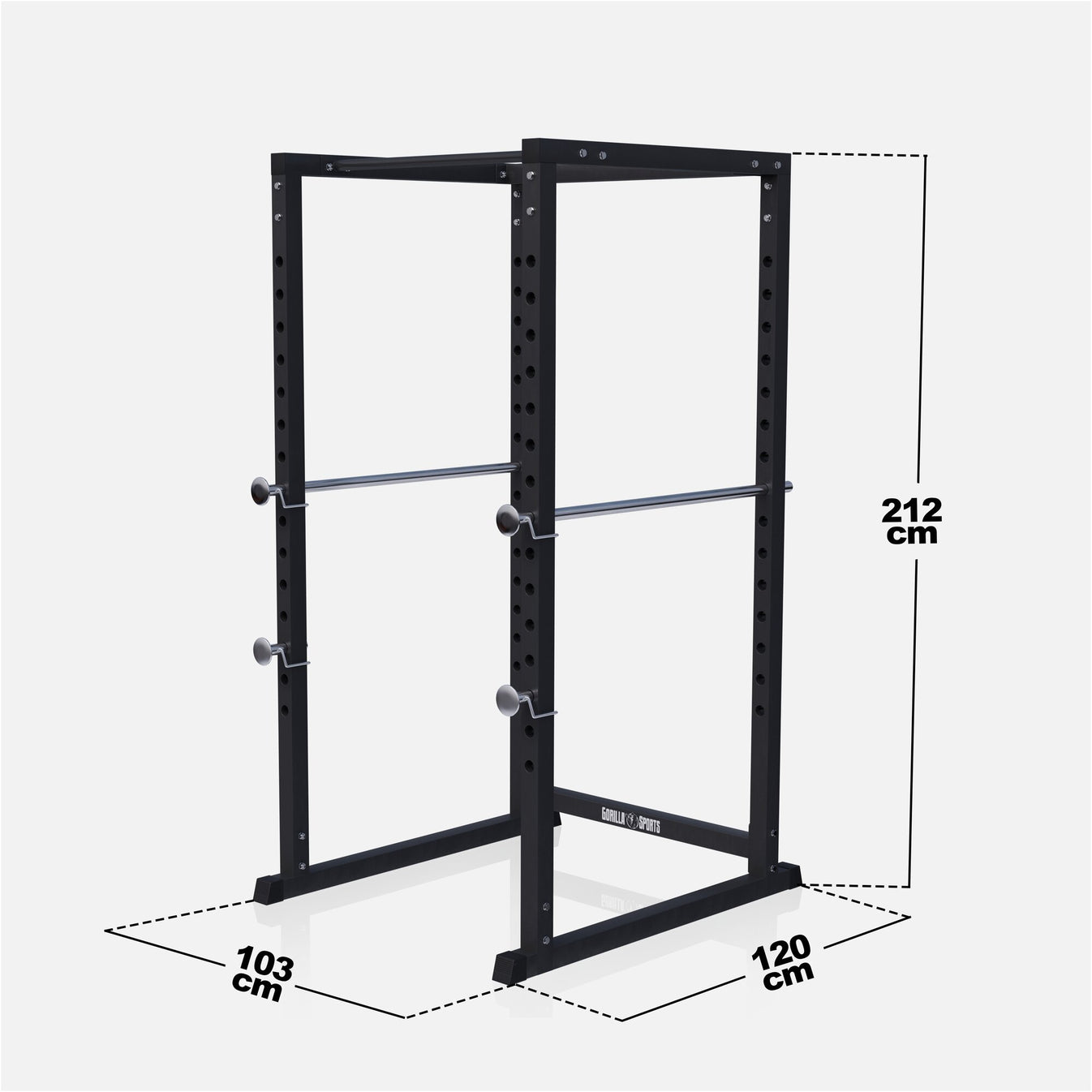Cage d'alimentation noire