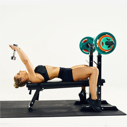 Disque de poids olympique 1,25 kg Gripper Fonte Revêtement caoutchouc - 50/51 mm