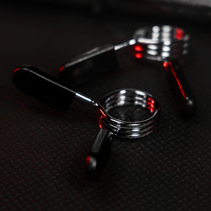 Set dumbbellstangen 35 cm - veersluiting 30 mm