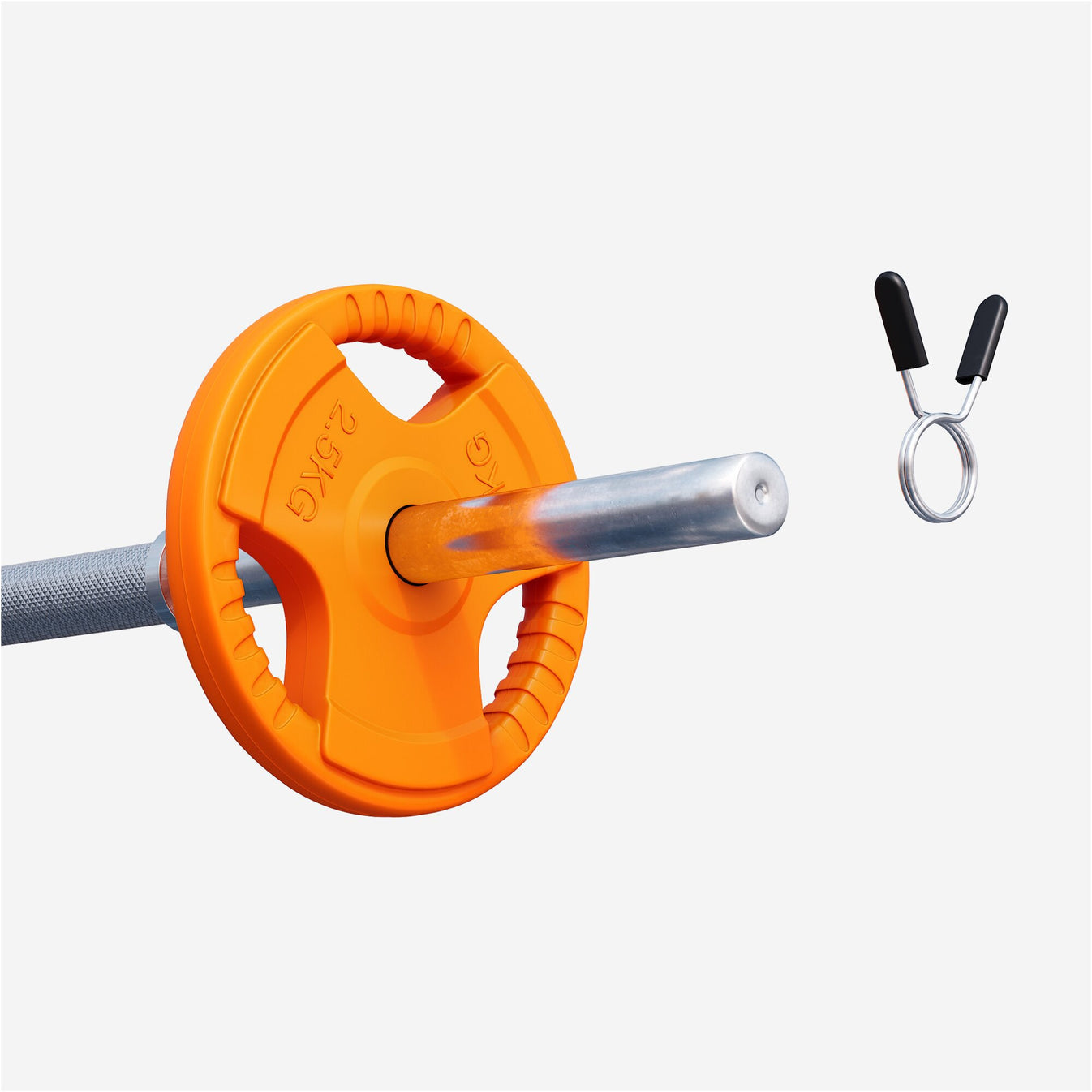 Poids 2,5 kg Gripper Fonte Revêtement Caoutchouc - 30/31 mm