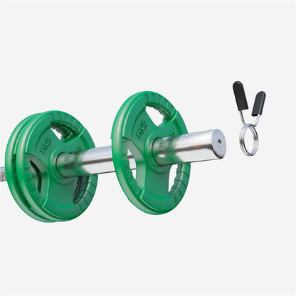 Voordeelbundel 30 kg (6 x 5 kg) Olympische Halterschijven Gripper Gietijzer - 50/51 mm