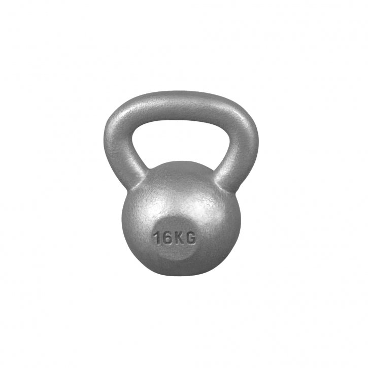 Voordeelset kettlebells 12 en 16 kg gietijzer