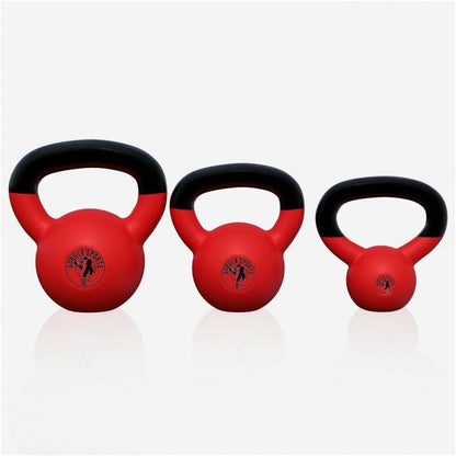 Voordeelset Kettlebells 4, 8 en 12 kg Rubber Coating