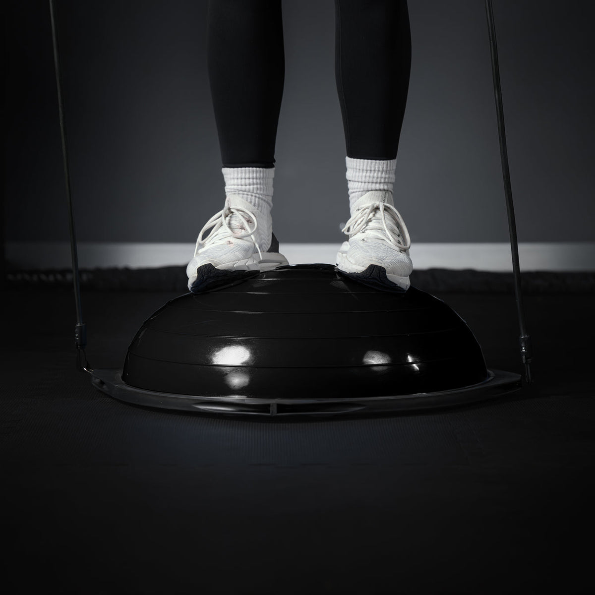 Balance board met weerstandsgrepen