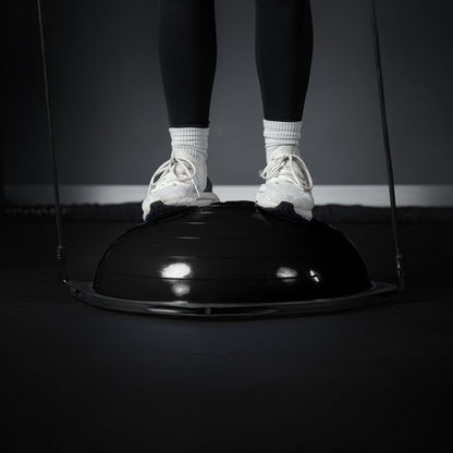 Balance board met weerstandsgrepen