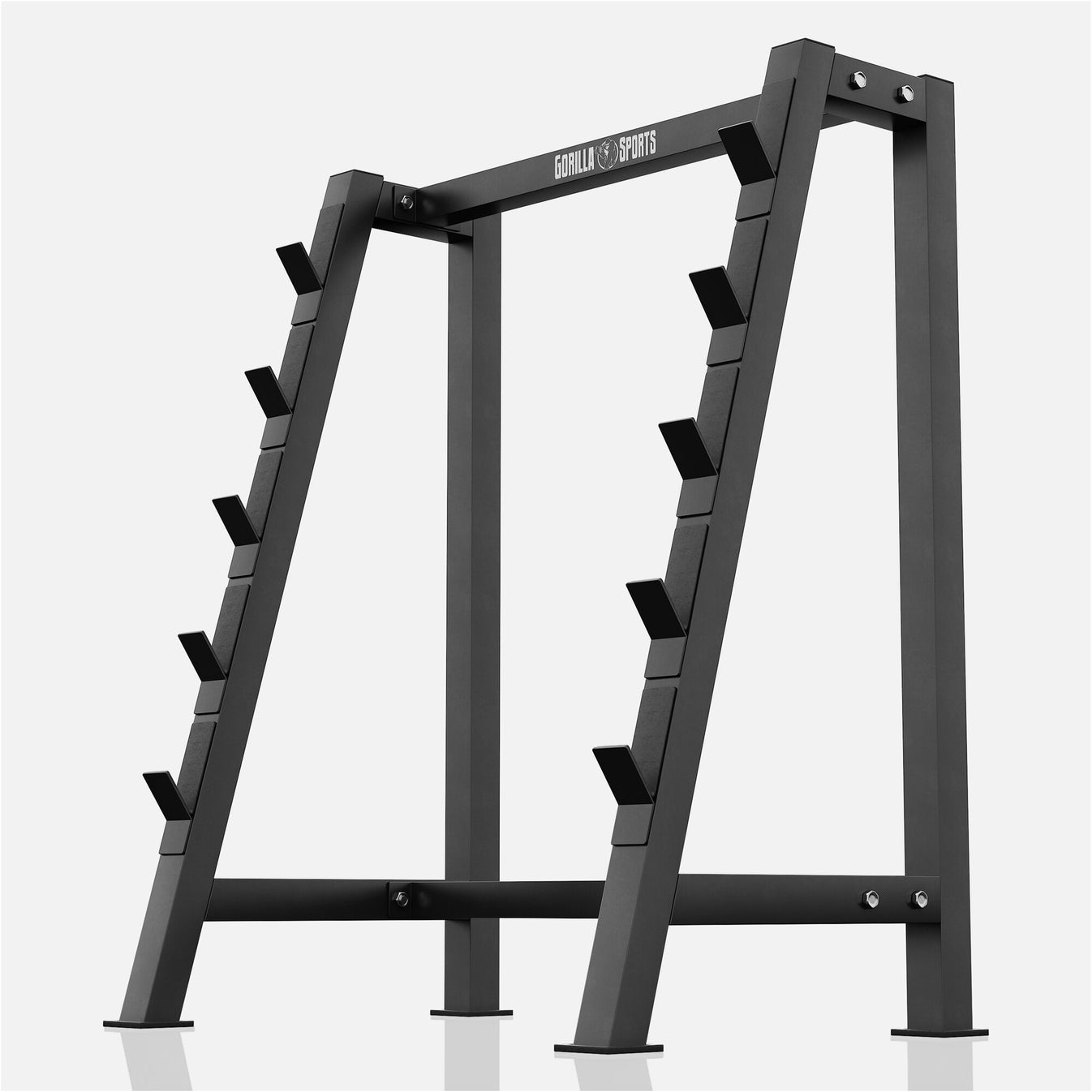 Support d'haltères noir