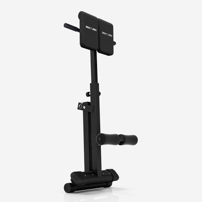 Foldable Abdominal and Back Trainer Black