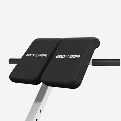 Foldable Abdominal and Back Trainer White