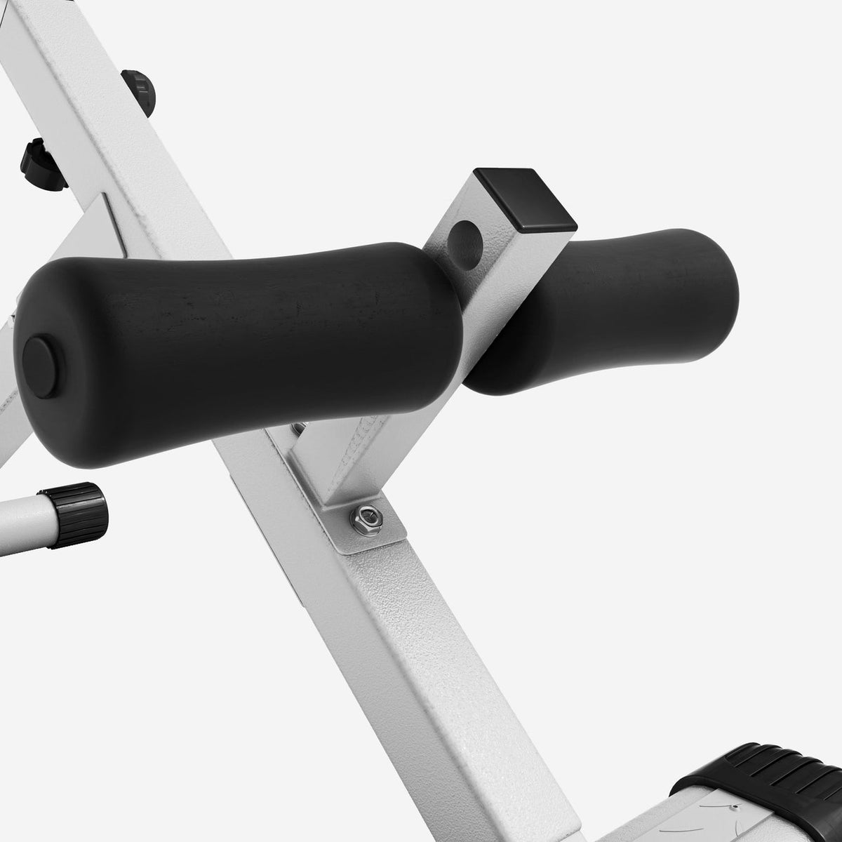 Foldable Abdominal and Back Trainer White
