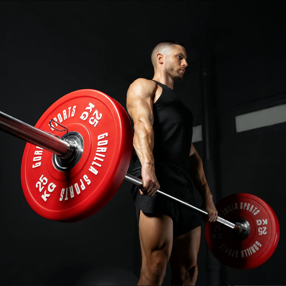 Olympische Halterstang veersluiting