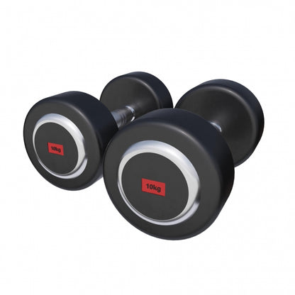 Voordeel Professionele dumbells 90 kg met standaard