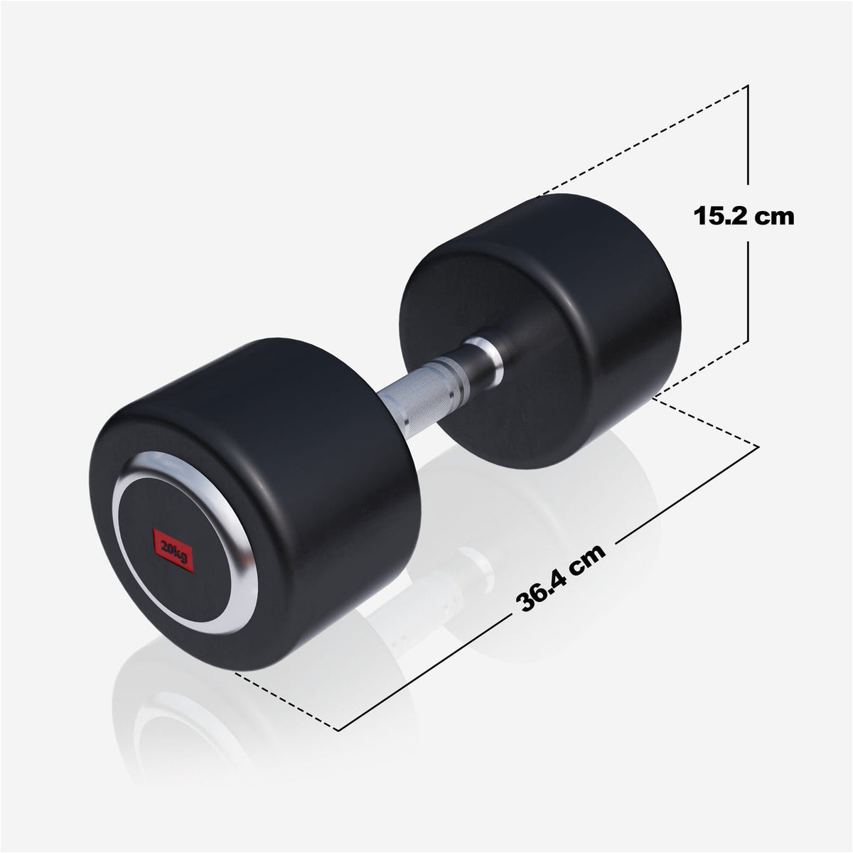 Professionele dumbbell 20 kg