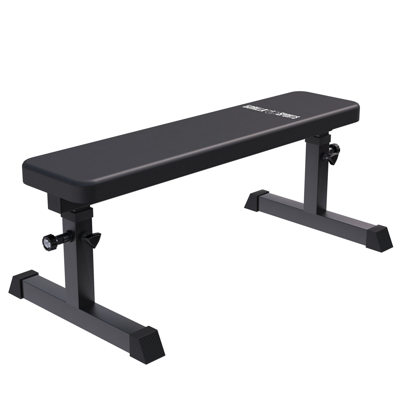 Adjustable Flat Weight Bench White