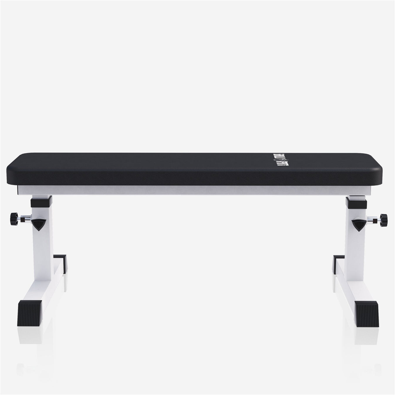 Verstelbare Vlakke Halterbank wit