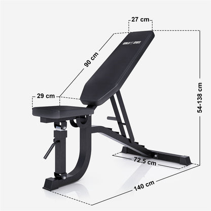 Professionele multifunctionele fitnessbank