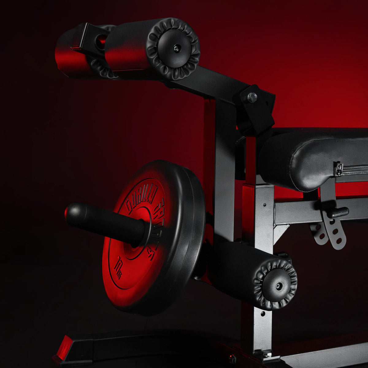 Professionele fitnessbank met curlfuncties