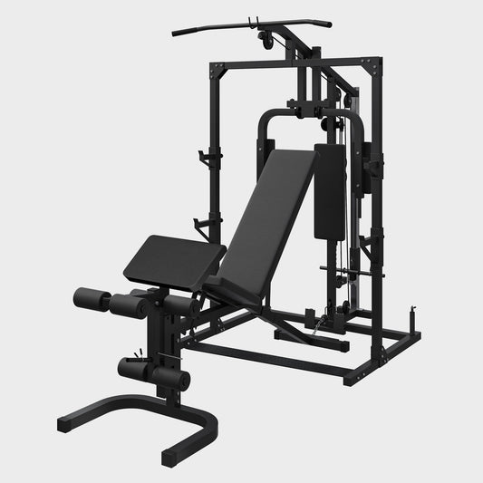 Home Gym Krachtstation met Verstelbare Halterbank