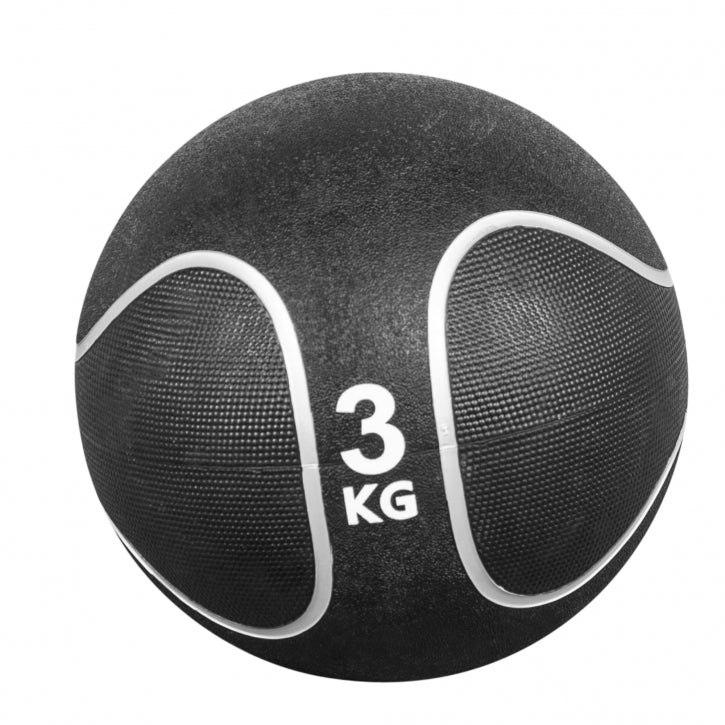 Medicine ball set 12 kg zwart