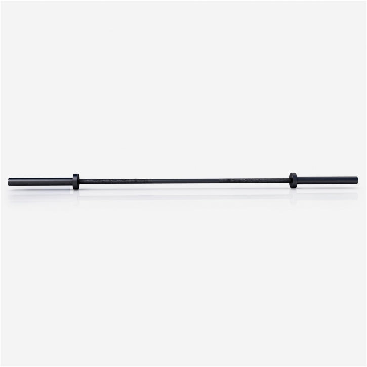 Olympische halterstang 220 cm - 50/51 mm Zwart