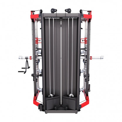 Smith Multistation Power Rack met gewichten