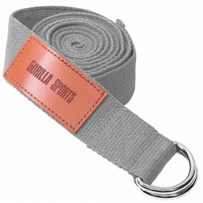 Yoga riem 260 x 3,8 cm Grijs