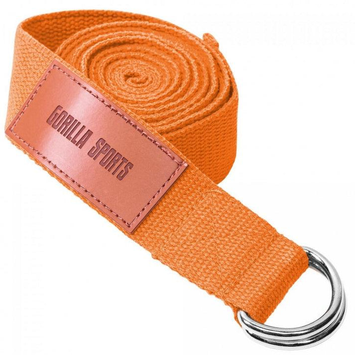 Yoga riem 260 x 3,8 cm Oranje