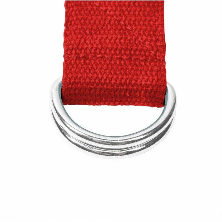 Yoga riem 260 x 3,8 cm Rood