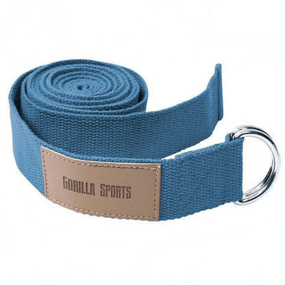 Yoga riem 260 x 3,8 cm Turquoise