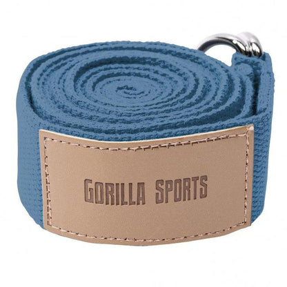 Yoga riem 260 x 3,8 cm Turquoise