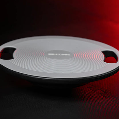 Balance board with handles