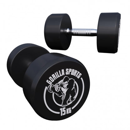 Professionele Dumbell Standaard incl. 90 kg Gorilla Sports dumbellset