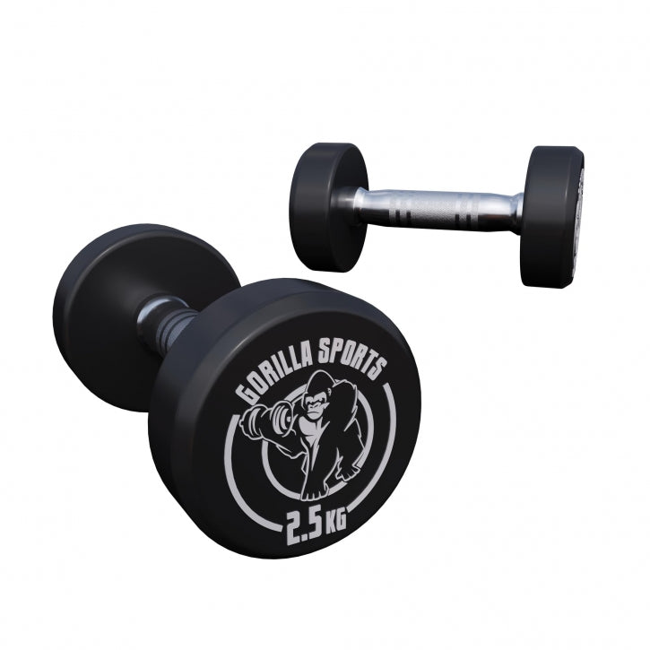 Professionele Dumbell Standaard incl. 90 kg Gorilla Sports dumbellset