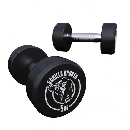 Professionele Dumbell Standaard incl. 90 kg Gorilla Sports dumbellset