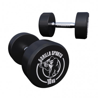 Professionele Dumbell Standaard incl. 90 kg Gorilla Sports dumbellset