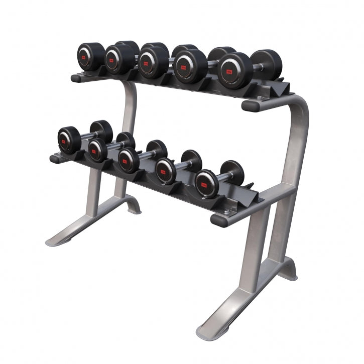 Voordeel Professionele dumbells 90 kg met standaard