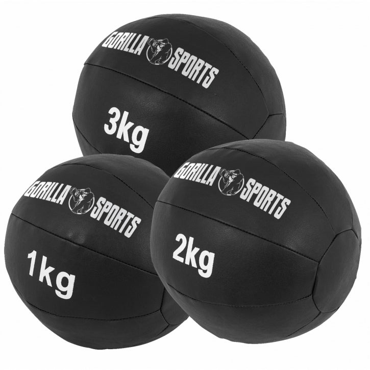 Medicine ball set 6 kg leer