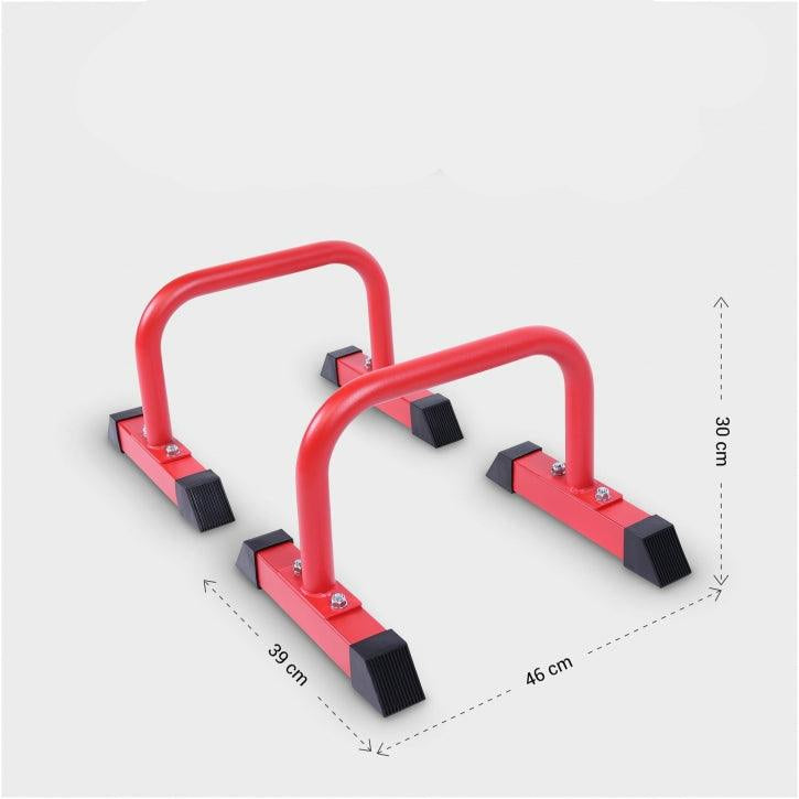 Push Up bars rood