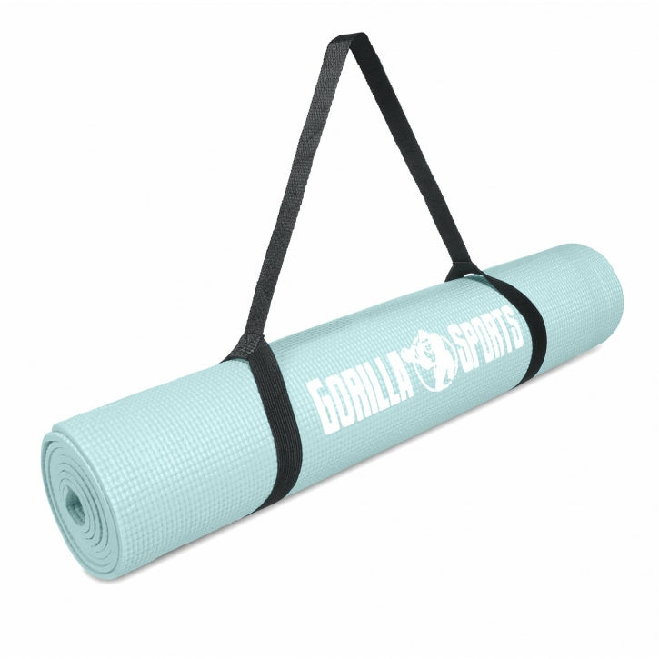 PVC Yogamat (180 x 60 x 0,5 cm) Ijsblauw