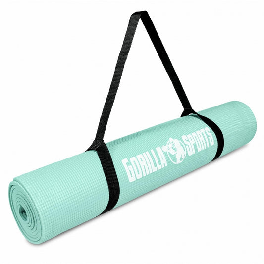 PVC Yogamat (180 x 60 x 0,5 cm) Lichtblauw