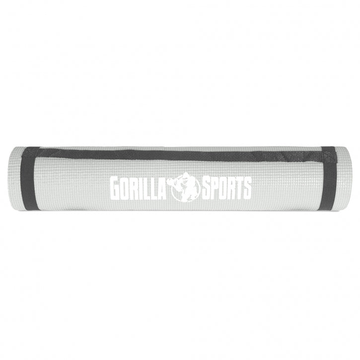 PVC Yogamat (180 x 60 x 0,5 cm) Grijs