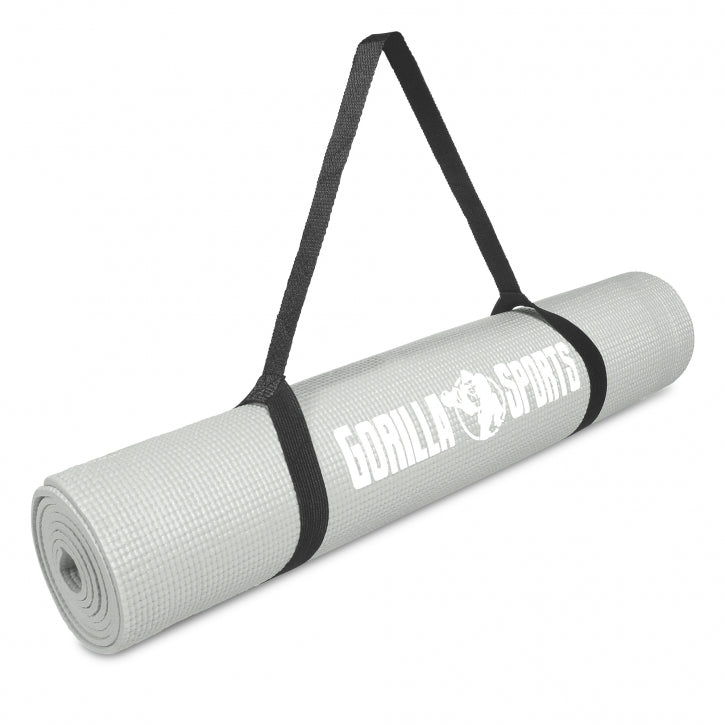 PVC Yogamat (180 x 60 x 0,5 cm) Grijs