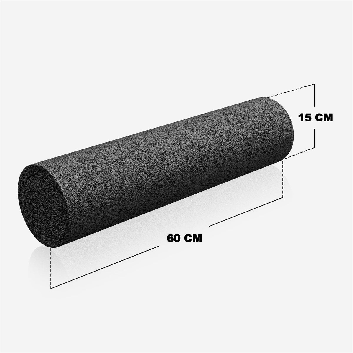 Pilates Rol 60 x 15 cm zwart
