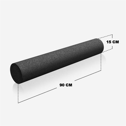 Pilates Rol 90 x 15 cm zwart