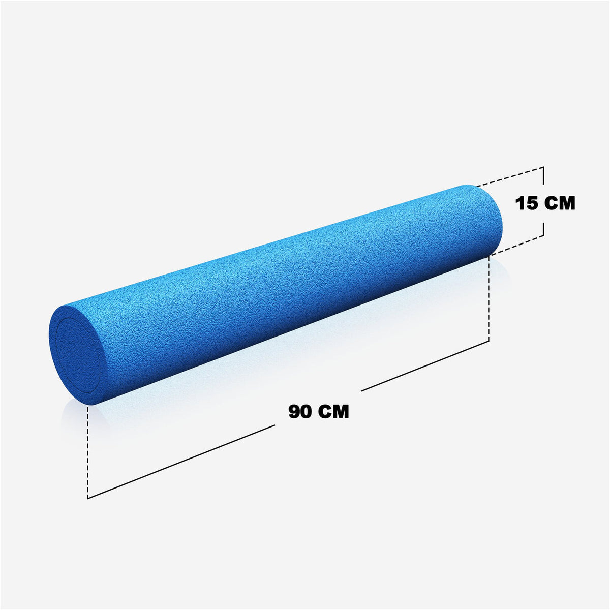 Pilates Rol 90 x 15 cm blauw